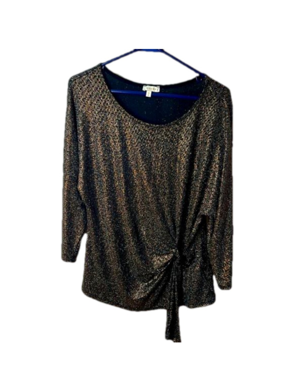 Size XL Laura metallic blouse